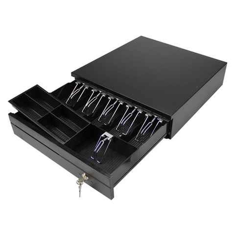 Cash box commercial 405 five-grid three-speed cash box with lock cash box convenience store cash register cash box can be used independently
