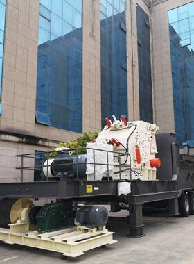 反击式碎石机建筑垃圾破碎机砖渣水泥块破碎机反击破碎机