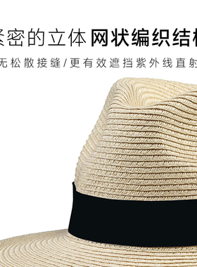 德国巴PAC拿马草帽春夏沙滩度假