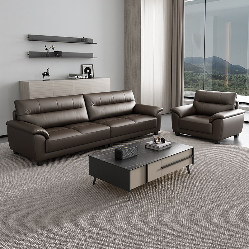 办公室沙发轻奢高级感茶几组合接待会客商务简约三人位洽谈贵宾,淘宝优惠券,粉丝福利购,淘宝优惠卷