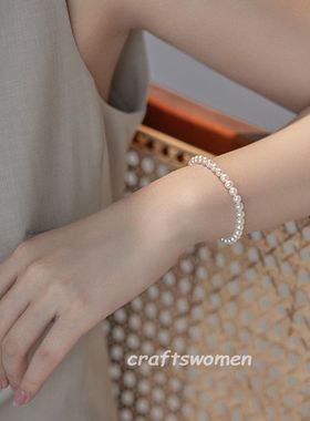小红书同款ins风珍珠手链女