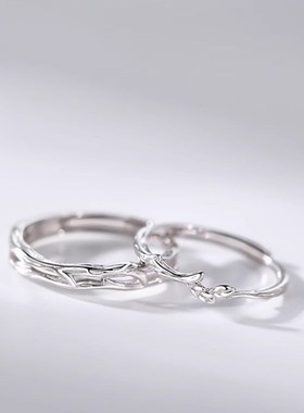 「连理枝」小众情侣开口调节对戒