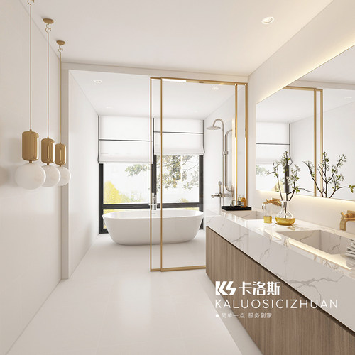 纯色奶白柔光微水泥瓷砖800x800客厅地砖防滑厨房卫生间墙砖亮光 - 图1