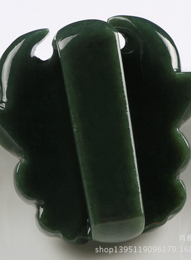 天然新疆青玉牛魔王皮带扣男款腰扣和田玉牛头玉佩牛气冲冲挂件