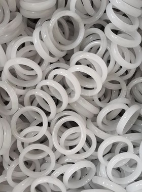 水墨丹青玉手镯冰灰色女士玉石镯子阿富汗汉白玉手镯