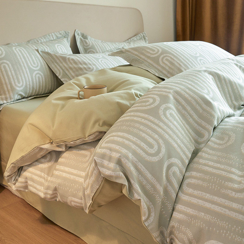 加厚磨毛四件套全棉纯棉100床上用品秋冬床单被套床笠被罩三件套4,淘宝优惠券,粉丝福利购,淘宝优惠卷
