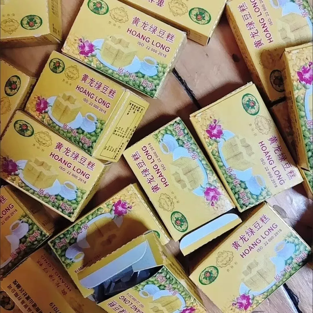 Новый продукт ฮuanglong вьетнамский пастила из фасоли выемка традиционный аутентичный деликатес импортированные ностальгические закуски повседневные старомодные десерты