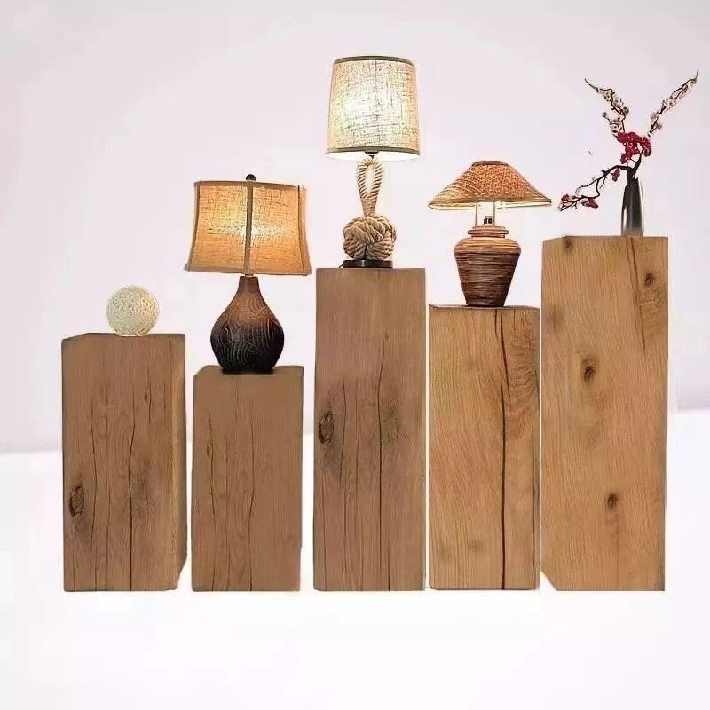 原木根雕实木木墩子展示地台底座方形立柱服装展示架产品陈列展柜,淘宝优惠券,粉丝福利购,淘宝优惠卷