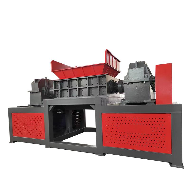 Shredder Industrial Shredder Double Shaft Shredder Metal Garbage Large Shredder Chassis Wood Rubber Crushing