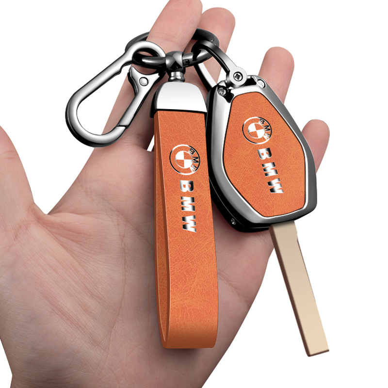 专用宝马老款直板钥匙套X3 5 Z3 4 3 5 7系E38 E39 E46 E83金属壳 - 图3