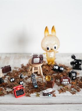 复古怀旧相机留声录音机小野装饰迷你树脂摆件装饰拍照道具摆件