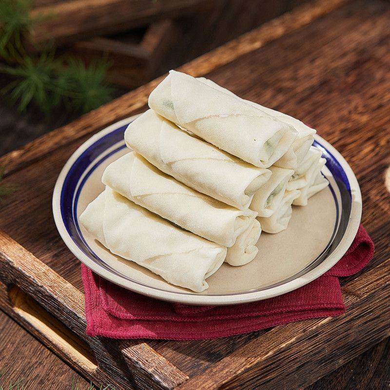 上海南翔春卷皮 油炸点心薄饼皮烘焙半成品速食早餐手工制作家用,淘宝优惠券,粉丝福利购,淘宝优惠卷