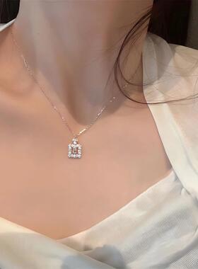 摩登圣饰5号香水瓶项纯银链