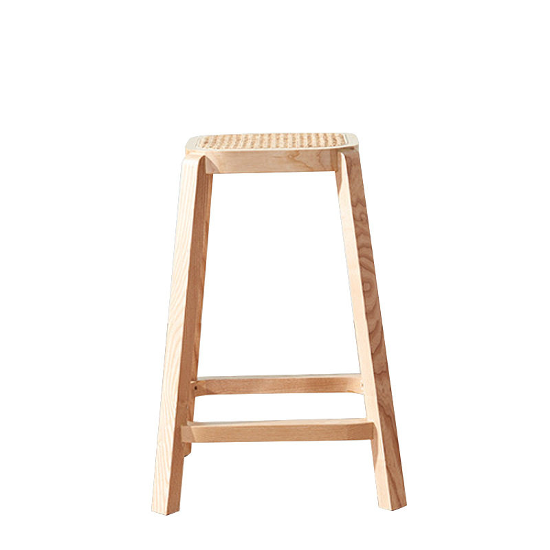 相会白蜡木家具酒吧驻唱吧椅实木藤木椅子北欧简约 ins极简风,淘宝优惠券,粉丝福利购,淘宝优惠卷