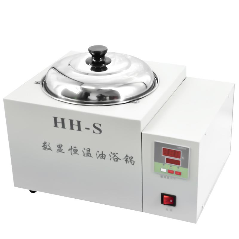 高温油浴HH-SA温度数显恒温水浴油浴锅300度400度加热实验室用 - 图1