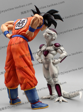 七龙珠 FC 悟空 对视 弗利萨 互瞪 叉腰 GK 模型模型摆件动漫周边