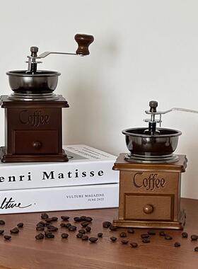 中古风桌面摆件客厅轻奢高档法式覆古电视柜房间装饰品高级感小众