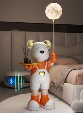 暴力熊落地大摆件客厅高级感电视柜沙发旁橱窗装饰品乔迁开业礼品