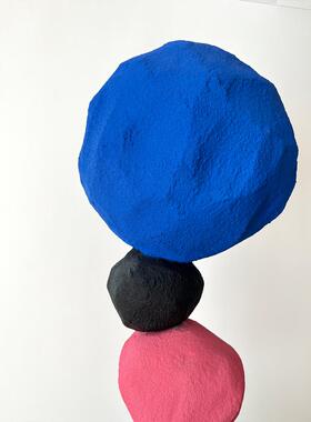 客地厅落摆件艺术关装置37352橱窗装饰 设计师入户玄楼梯塑酒店雕