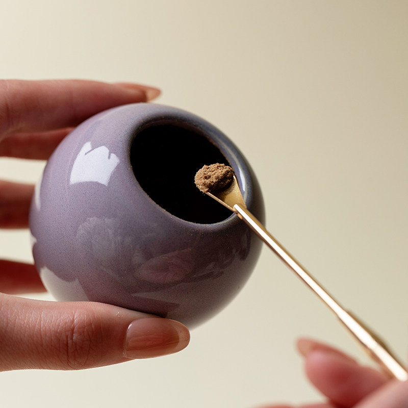 里作 高端均窑紫香道套装香炉焚香套装打香篆工具香薰炉套组礼盒,淘宝优惠券,粉丝福利购,淘宝优惠卷