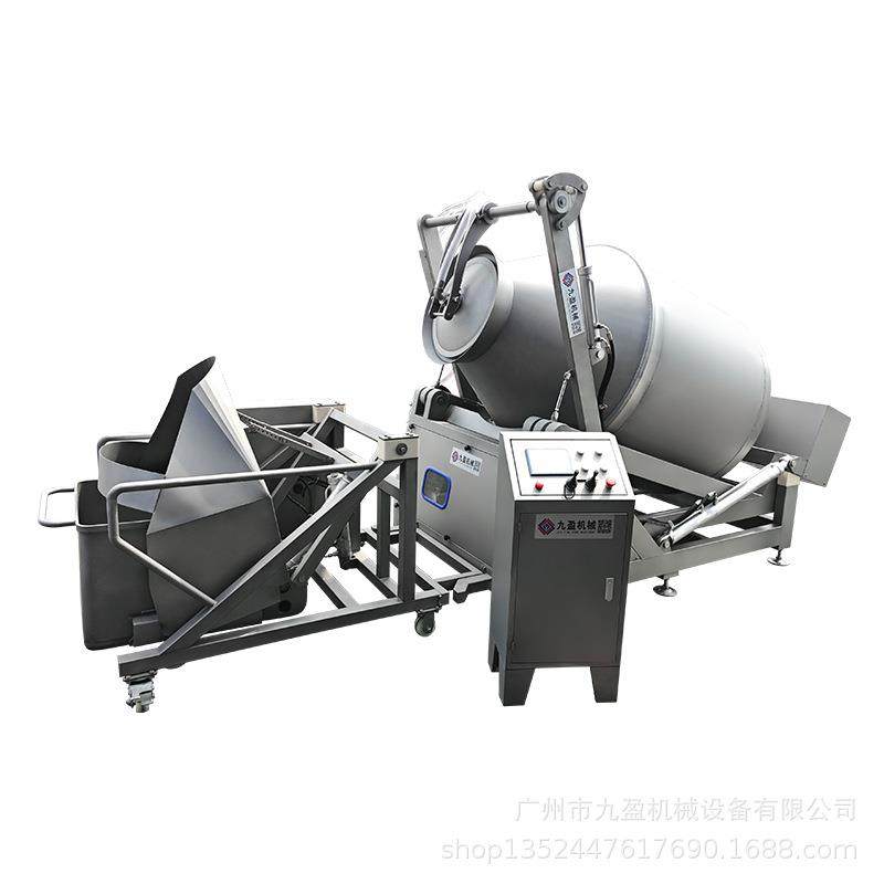 全自动液压真空滚揉机 鸡肉鸭脖鱼肉腌制设备 多功能肉类腌制机,淘宝优惠券,粉丝福利购,淘宝优惠卷