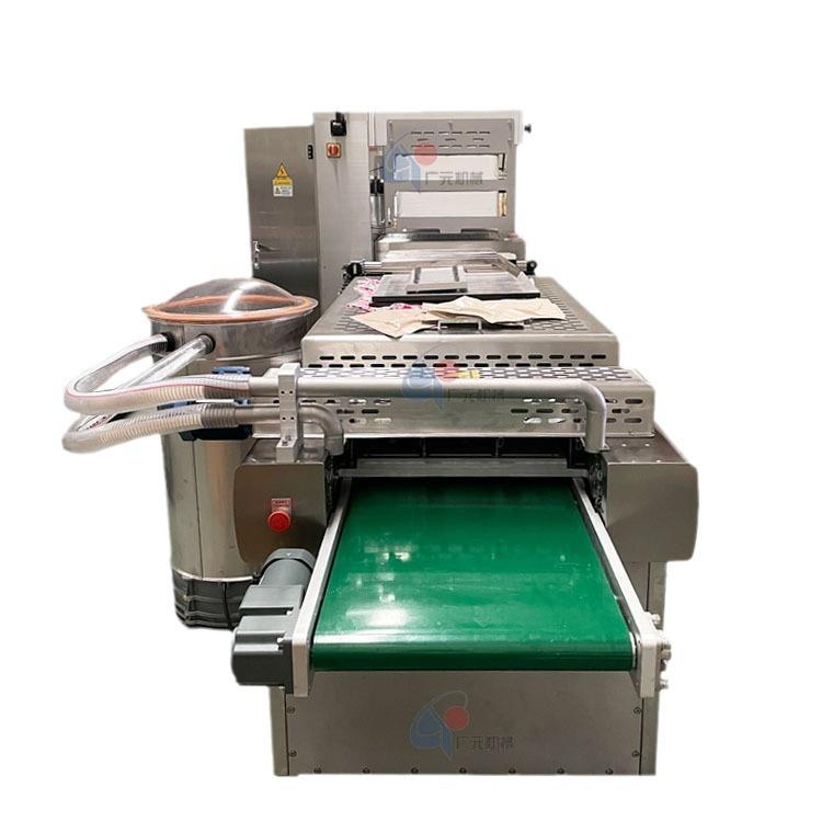 Beef jerky stretch film vacuum packaging machine 520 stretch vacuum machine Pork jerky fully automatic packaging machine