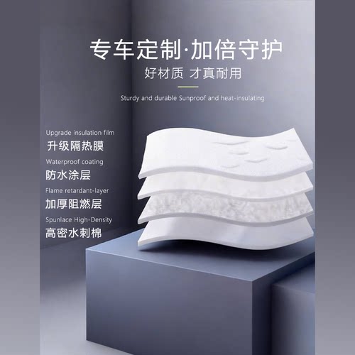 2026款捷途旅行者车衣车罩防雨防晒夏季专用铝膜隔热遮阳汽车全罩 - 图1