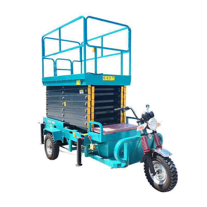 电动升降平台三轮车升降机小型剪叉式液压移动高空作业车载固定式,淘宝优惠券,粉丝福利购,淘宝优惠卷