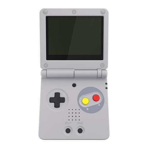eXtremeRate易极改GBA SP全套改装壳键替换外壳按键套装Game Boy Advance SP配件掌机保护壳DIY附安装工具 - 图0