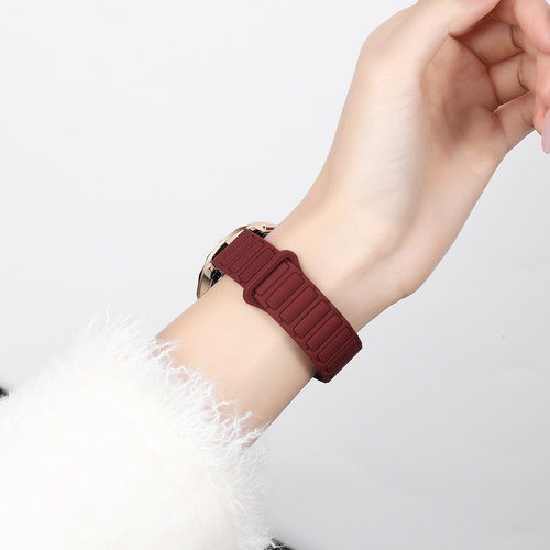 孙颖莎同款适用oppowatchx2mini表带手表watch X3 mini硅胶磁吸oppo新款watch4Pro智能女款运动watchx2替换带 - 图3