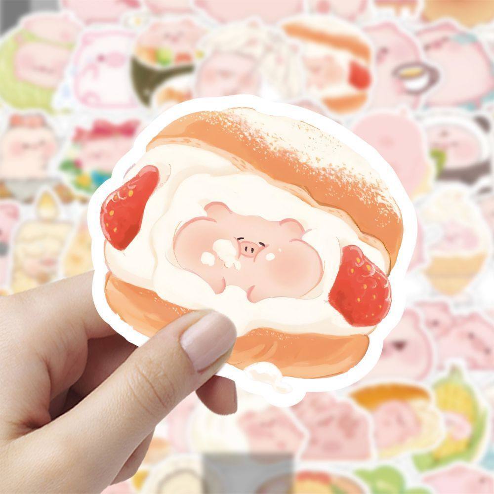 120张甜宝小猪贴纸卡通可爱趣味创意周边diy装饰电脑手账贴画防水,淘宝优惠券,粉丝福利购,淘宝优惠卷