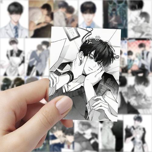 126张欲言难止贴纸许则陆赫扬周边高颜值手账装饰手机桌面diy贴画 - 图0