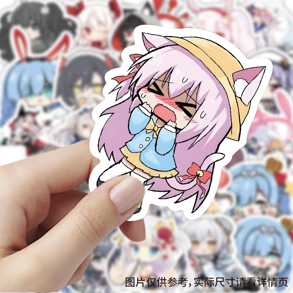 120张碧蓝航线Q版贴纸可爱趣味卡通表情包装饰手账素材防水小贴画,淘宝优惠券,粉丝福利购,淘宝优惠卷