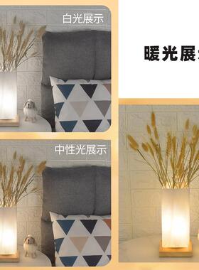 插花台灯装饰摆件中式床头书桌卧室温馨浪漫桌面氛围感家居饰品
