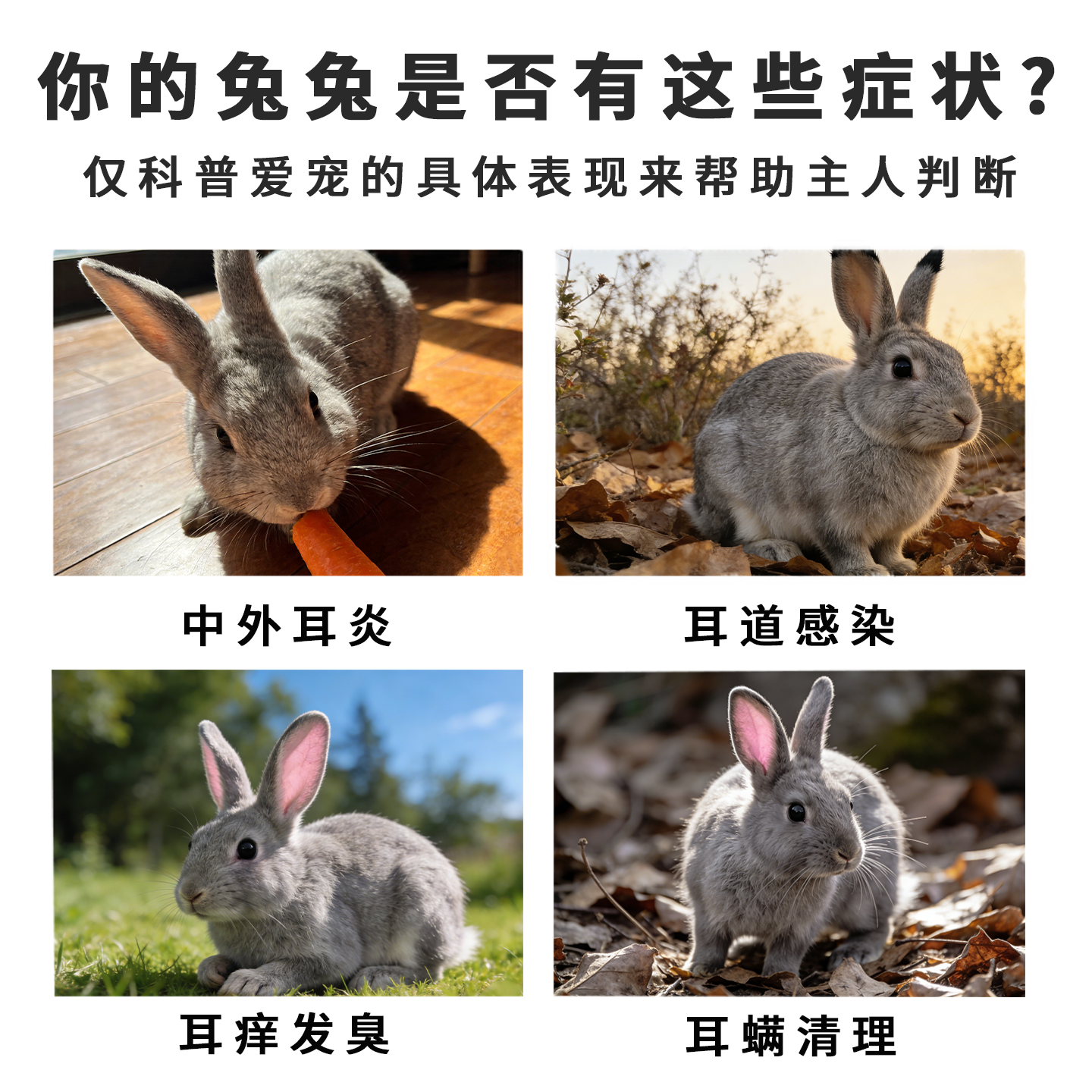 笨笨宠兔子滴耳液宠物兔子耳螨专用药中耳炎外耳炎除耳垢洗耳液新,淘宝优惠券,粉丝福利购,淘宝优惠卷