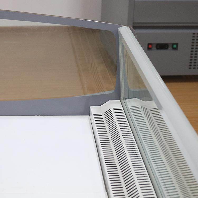 鲜肉柜新款平口玻璃敞开式猪肉冷藏保鲜展示柜商用风冷熟食柜,淘宝优惠券,粉丝福利购,淘宝优惠卷