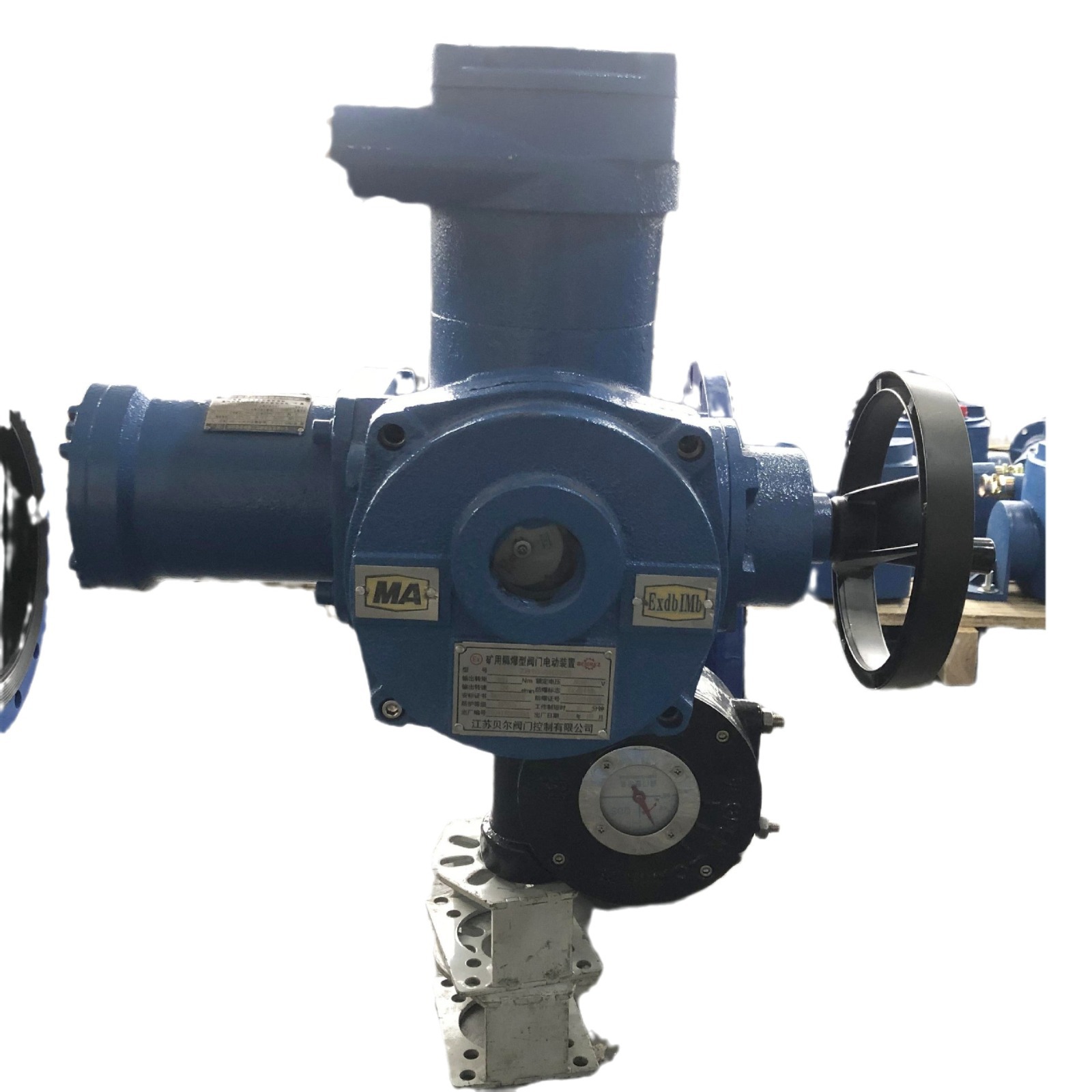 DN250矿用隔爆型电动蝶阀 D9B43H-16C 煤矿井下使用 瓦斯电控阀 - 图3