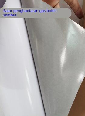 可喷绘导气槽灰胶车贴白胶车贴户外光面160g底不干胶PVC膜2年可移