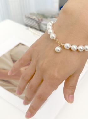 LADYB施家珍珠手链弹力绳好佩戴