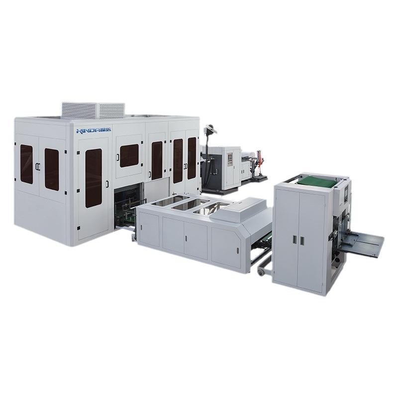 礼品袋无纺布制袋立体制袋机一体成型全自动无纺布打包袋制袋机 - 图3