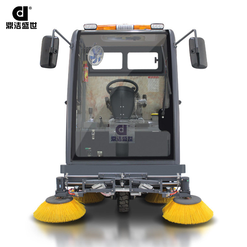 鼎洁盛世商用驾驶工业扫地车工厂车间小区物业园区扫地机DJ2200S - 图2