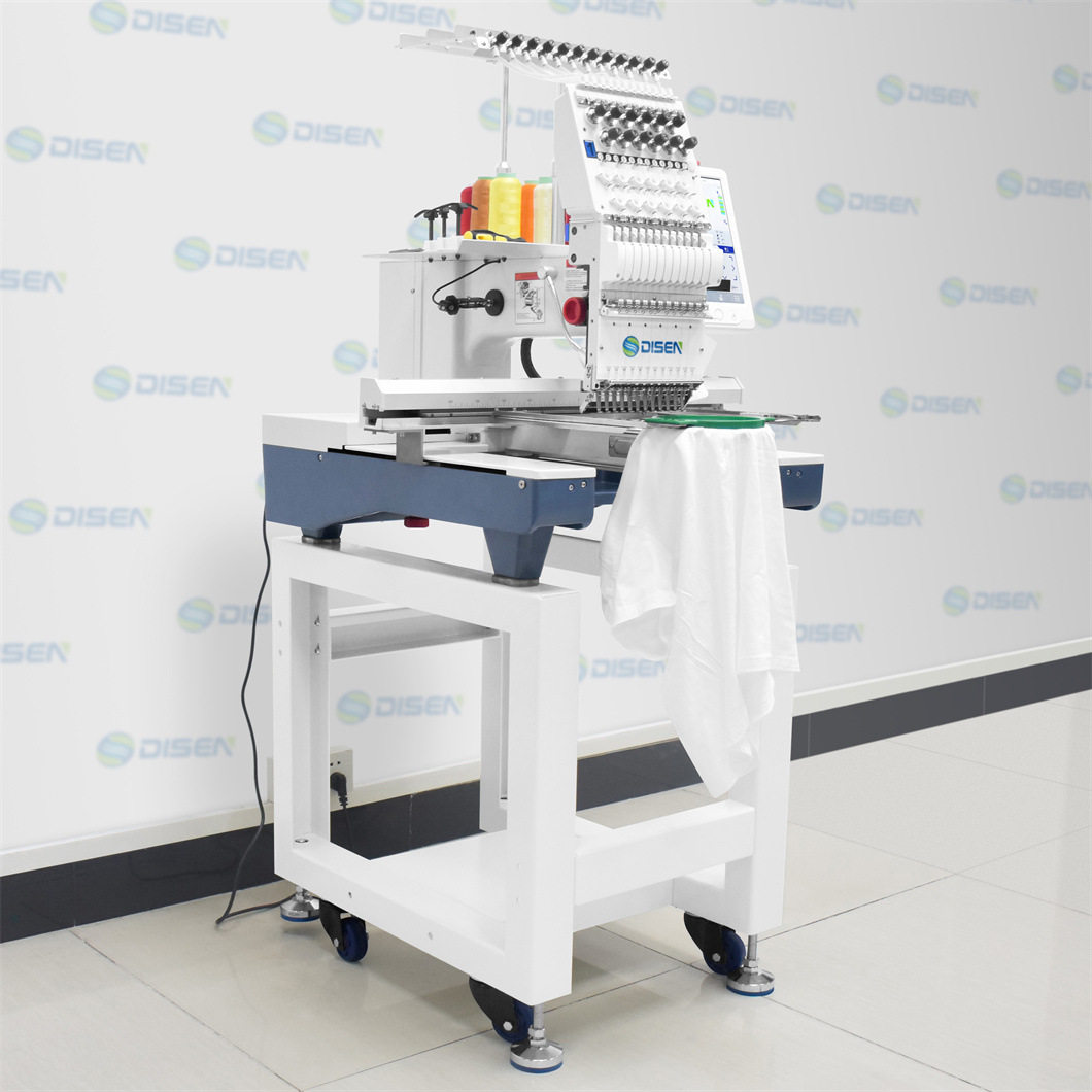 商用单头全自动电脑绣花机帽子成衣绣字机小型家用绣花机logo刺绣,淘宝优惠券,粉丝福利购,淘宝优惠卷