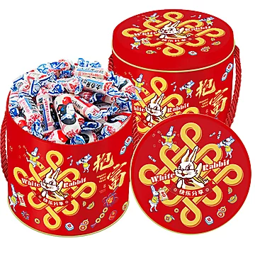 【铁盒装】经典大白兔奶糖礼盒88g[2元优惠券]-寻折猪