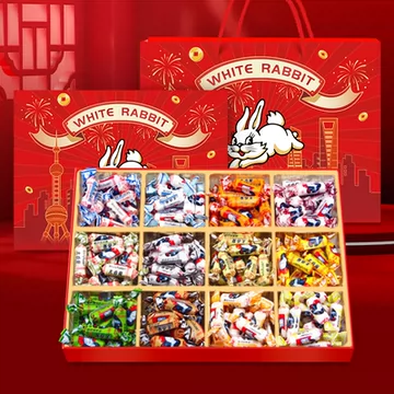 大白兔大牌！怀旧糖果奶糖！精美铁质礼盒[4元优惠券]-寻折猪
