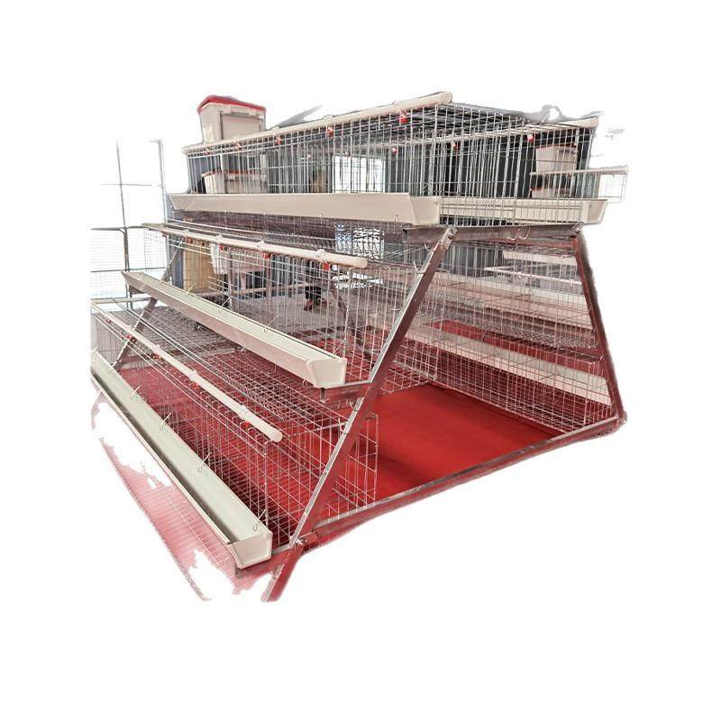 A型阶梯蛋鸡笼三层五门阶梯蛋鸡笼冷镀锌鸡舍家用养殖场源头厂家,淘宝优惠券,粉丝福利购,淘宝优惠卷