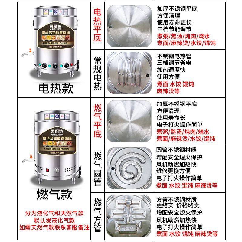 商用多功能煮面炉电热煮面桶麻辣烫汤锅节能煲汤卤肉煮面熬汤桶,淘宝优惠券,粉丝福利购,淘宝优惠卷