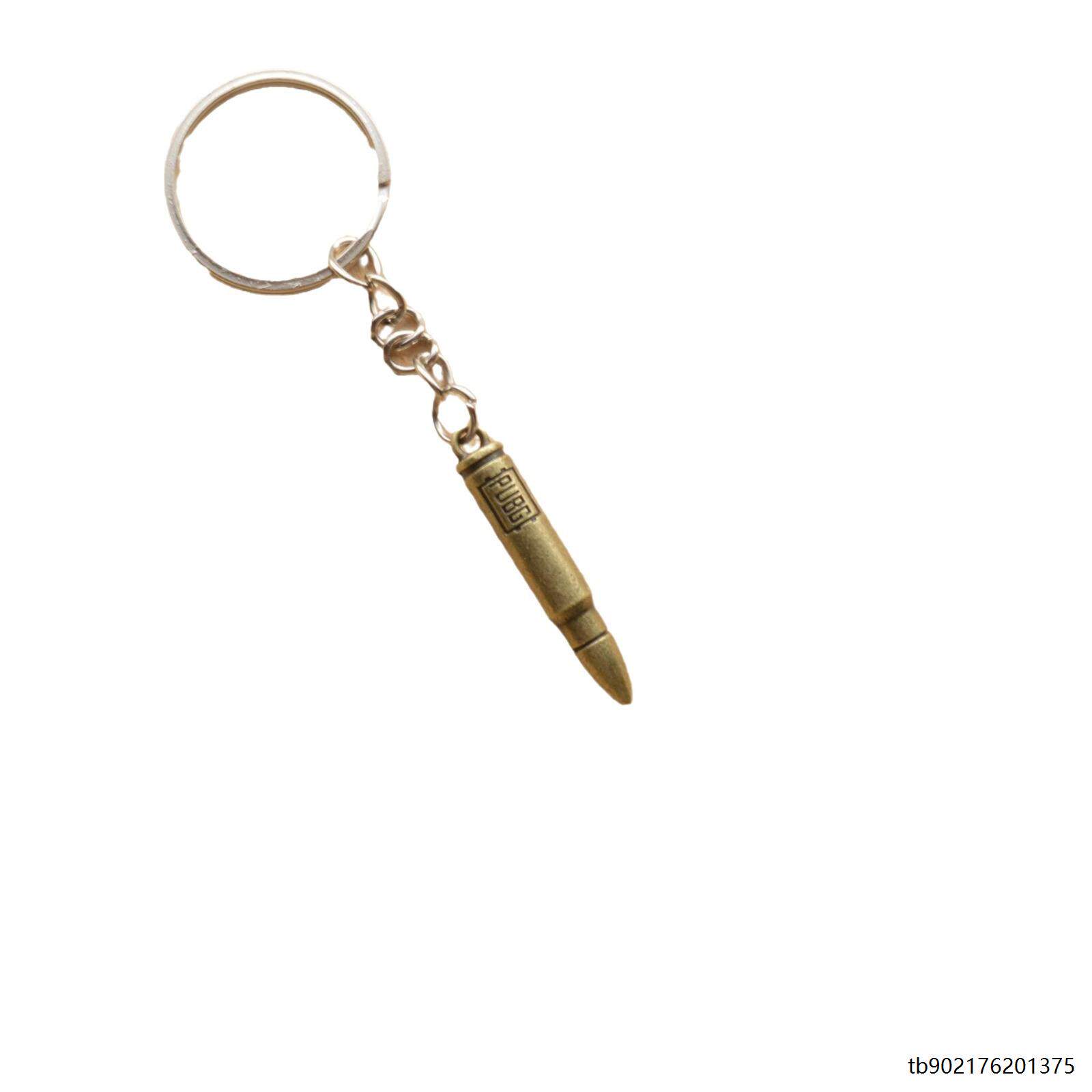 绝地求生钥匙扣绝地求生吃鸡子弹头钥匙扣挂件青铜色和平精英小玩具