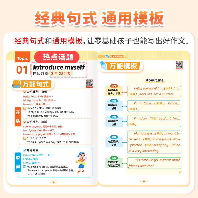 贝丁兔2025新版小学英语语法盘点作文精讲高分模板真题讲解通用版小学生速写单词英语知识自然拼读知识点高分范文模版素材专项训练,淘宝优惠券,粉丝福利购,淘宝优惠卷