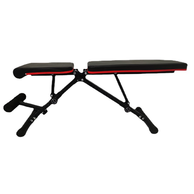 哑铃凳健身椅仰卧起坐板健身器材腹肌板折叠飞鸟椅卧推凳多功能 - 图0