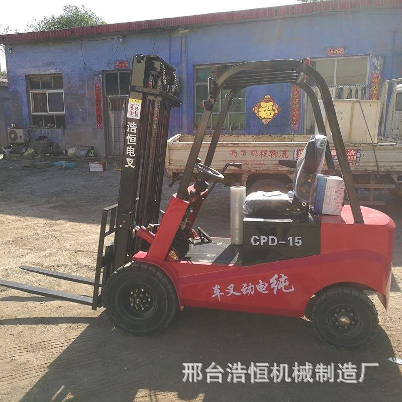 座驾式液压叉车电动四轮搬运车一吨2吨重型 - 图2